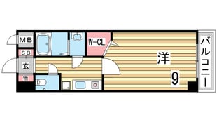 兵庫駅 徒歩3分 3階の物件間取画像